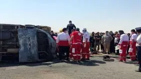 اسامی مصدومان و فوتی سانحه رانندگی زائران ایرانی در عراق