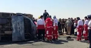 اسامی مصدومان و فوتی سانحه رانندگی زائران ایرانی در عراق