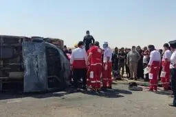 اسامی مصدومان و فوتی سانحه رانندگی زائران ایرانی در عراق