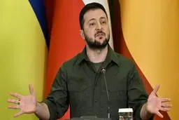 زلنسکی: ایران باید مجازات شود