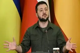 زلنسکی: ایران باید مجازات شود