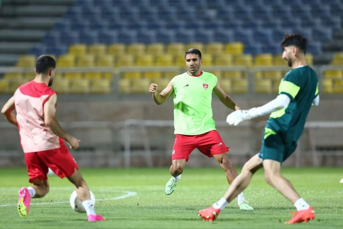 بازگشت بیرانوند به تمرینات گروهی پرسپولیس

