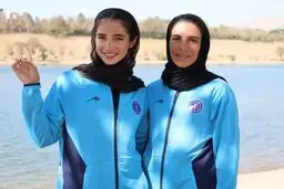 مدال طلای آسیا برای زنان روئینگ ایرانی