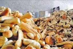 هدررفت نان در ایران چقدر است؟