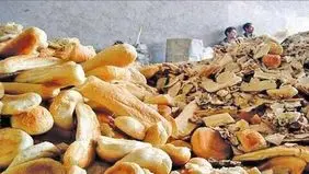 هدررفت نان در ایران چقدر است؟