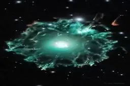 هاله مرموز در اطراف سحابی چشم گربه