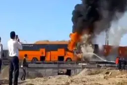 تصادف زنجیره‌ای در یزد / سه نفر کشته شدند + عکس