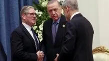 دیدار اردوغان و استارمر در شرم‌الشیخ

