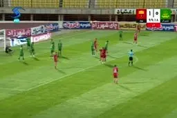 گل دوم فولاد به شمس آذر+ ویدئو