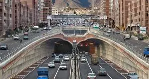 امشب تونل نیایش و پل صدر مسدود است

