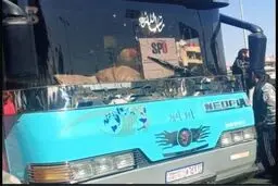  تیراندازی افراد مسلح  به یک اتوبوس مسافربری در جاده دمشق – سویدا / آمار کشته ها و مصدومین اعلام شد  ویدیو