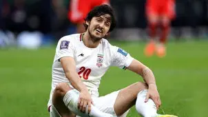 سردار آزمون ۹۰ روز پس از بازی شوم+عکس