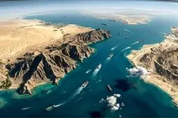 وقوع حادثه برای یک کشتی دیگر در تنگه هرمز