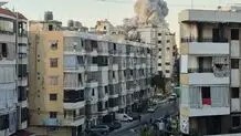 ضربه موشکی اسرائیل به قلب ضاحیه جنوبی بیروت


