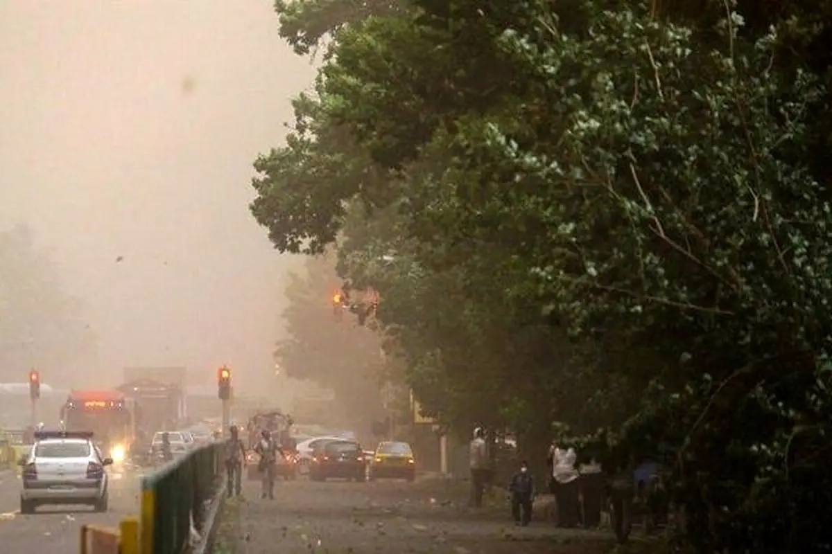 وزش باد شدید و خیلی شدید و رگبار پراکنده در تهران