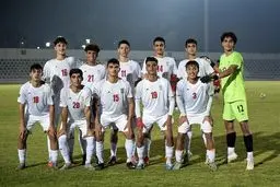 فوتبال نوجوانان ایران برابر لبنان به تساوی یک بر یک دست یافت/ توقف در دومین دیدار آسیایی