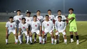 فوتبال نوجوانان ایران برابر لبنان به تساوی یک بر یک دست یافت/ توقف در دومین دیدار آسیایی