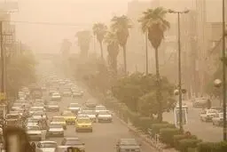 آلودگی هوا در این شهر به وضعیت بنفش رسید
