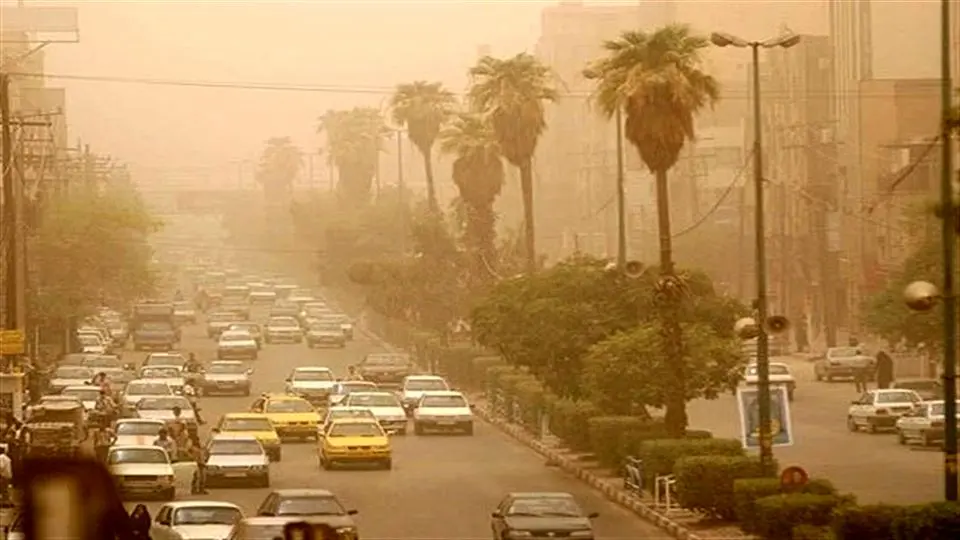 آلودگی هوا در این شهر به وضعیت بنفش رسید