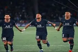 رکورد خیره‌کننده مثلث مرگبار PSG