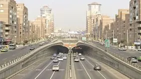 تونل رسالت و شهدای غزه امشب مسدود می‌شود