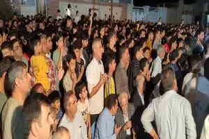 جشن خیابانی مردم گتوند برای قهرمانی امین میرزازاده+ ویدئو