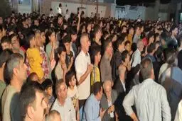 جشن خیابانی مردم گتوند برای قهرمانی امین میرزازاده+ ویدئو