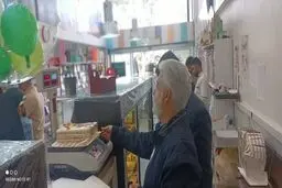 خالص فروشی شیرینی روی ترازوی سنجش بازرسان اداره کل صمت استان همدان