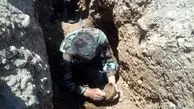 کشف گور تاریخی جنگاوران در مازندران