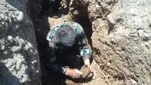 کشف گور تاریخی جنگاوران در مازندران