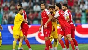 شکست پرسپولیس در مقابل فولاد با نتیجه یک بر صفر