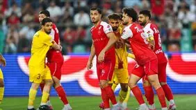 شکست پرسپولیس در مقابل فولاد با نتیجه یک بر صفر