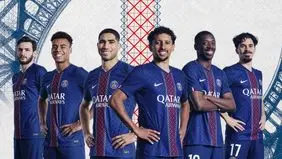 کیت جدید پاری سن ژرمن رونمایی شد + عکس