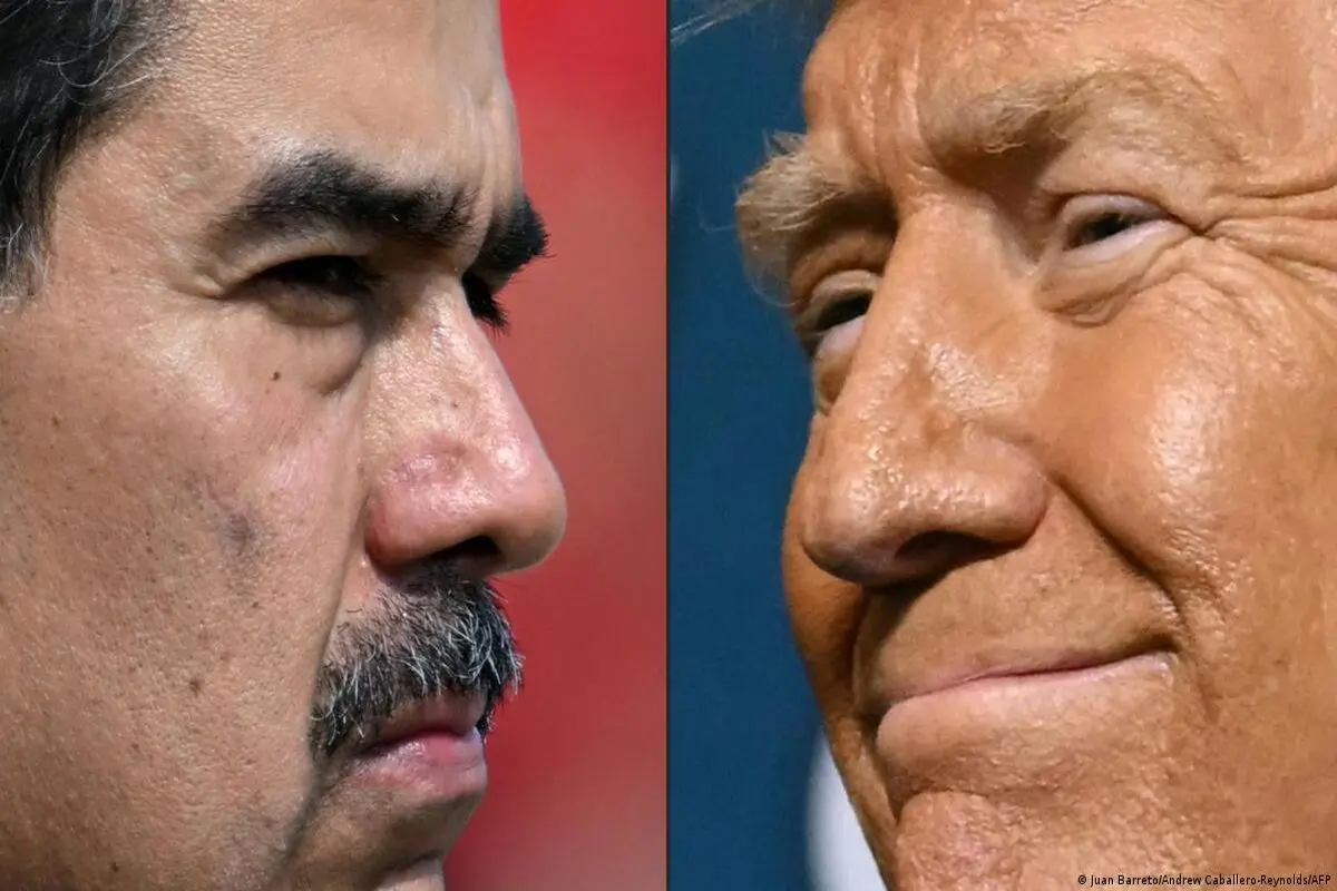 ‌تماس بی‌نتیجه مادورو  و  ترامپ