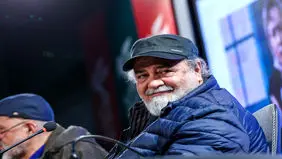 عکسی که ایرنا از محمدرضا شریفیان در جشنواره فیلم فجر منتشر کرد