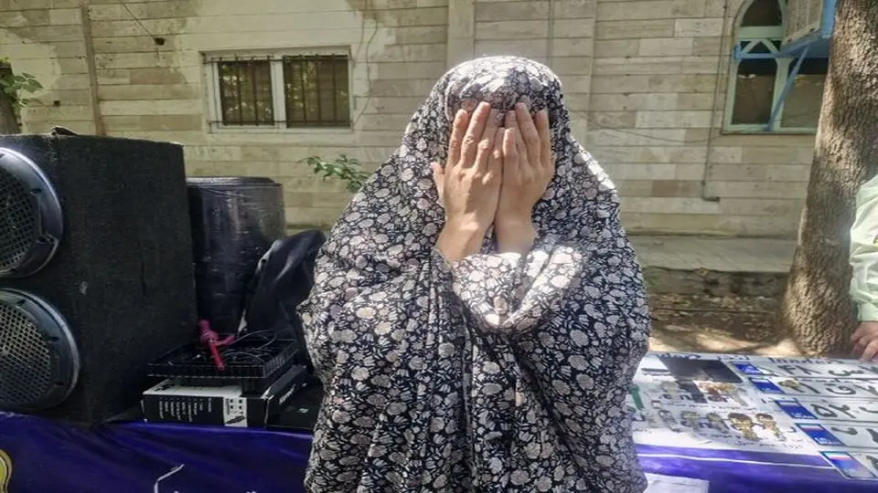 زن سارق ، چند عمل زیبایی انجام داد و دستگیر شد