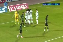 گل اول چادرملو به خیبر+ ویدئو