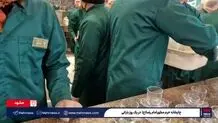 حال و هوای چایخانه حرم امام رضا در باران+ ویدئو