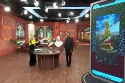  رونمایی از ماکت مجسمه مشت گره کرده رهبر شهید در صداوسیما + ویدئو