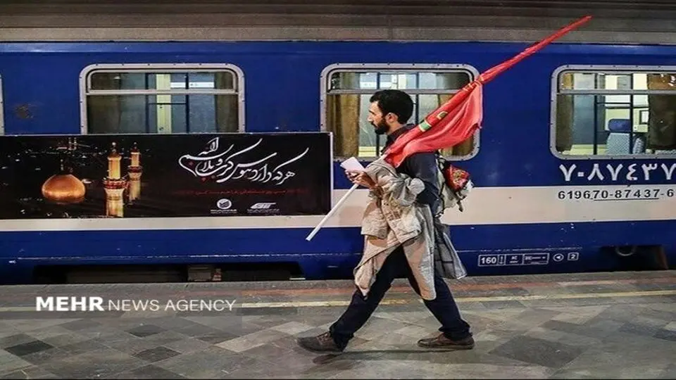 قطارفوق العاده یزد- خرمشهر برای اربعین
