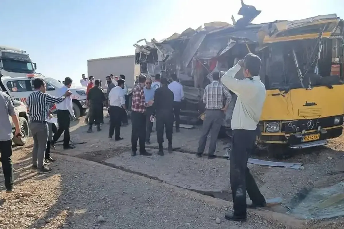 عامل تصادف مرگبار اتوبوس دانشجویان در محور سمنان–سرخه مشخص شد
