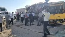 عامل تصادف مرگبار اتوبوس دانشجویان در محور سمنان–سرخه مشخص شد