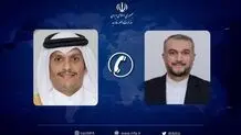 گفت و گوی وزرای خارجه ایران و قطر درباره رفع تحریم‌ها 