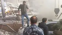تصاویر زنده از محل حمله اسرائیل به دمشق/ فیلم