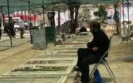 Crowd of families and friends bury the civilian victims of Israeli attacks