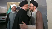 سیدحسن خمینی به منزل اسماعیل خطیب رفت + عکس
