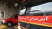 آتش‌سوزی گسترده در انبار مواد شیمیایی در جنوب تهران 