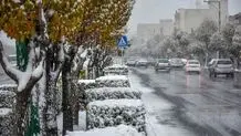کدام شهرها در کشور برفی می‌شوند؟