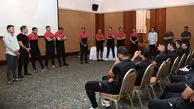مراسم معارفه وحید هاشمیان به تیم پرسپولیس+ عکس