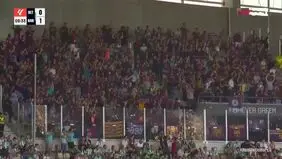 گل اول بارسلونا به رئال بتیس+ ویدئو